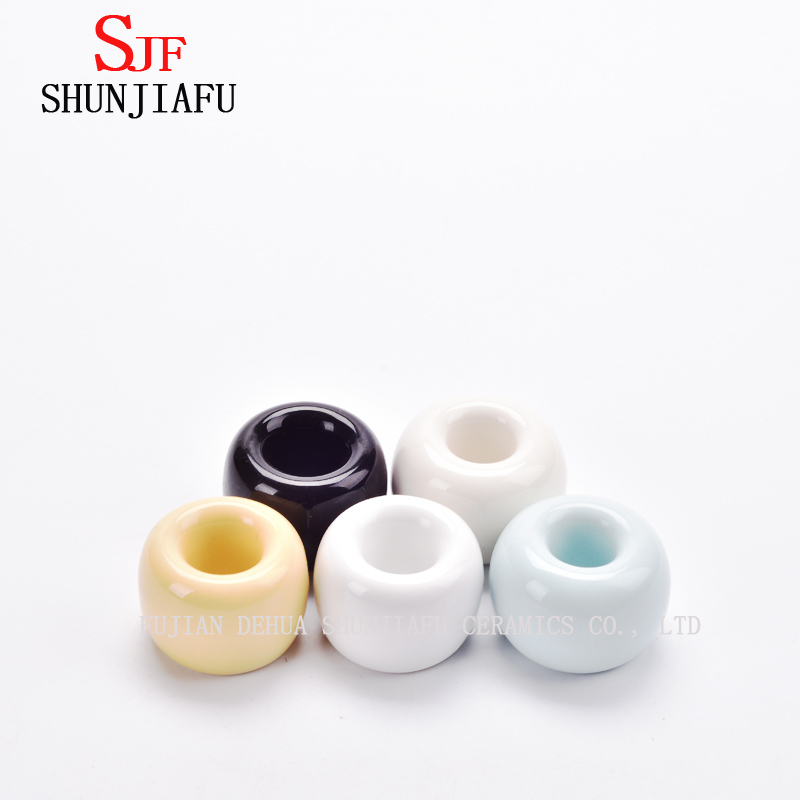 Soporte de cepillo de dientes de cerámica para la decoración del hogar