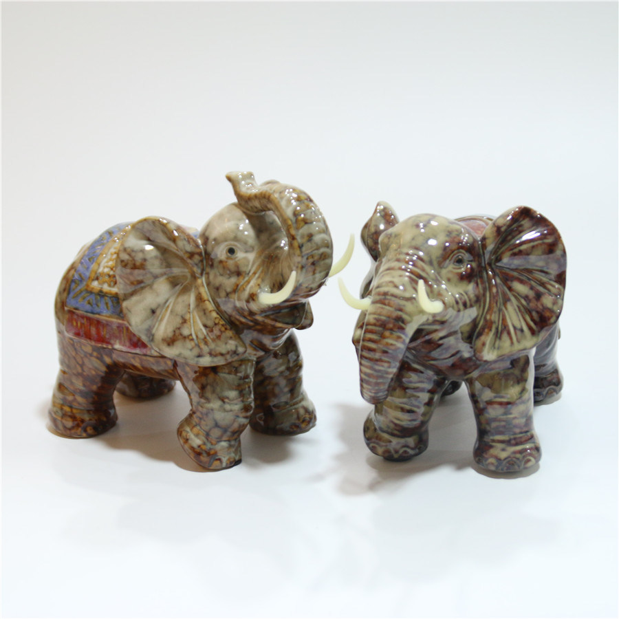 Animal de cerámica Elefante Artículos para el hogar