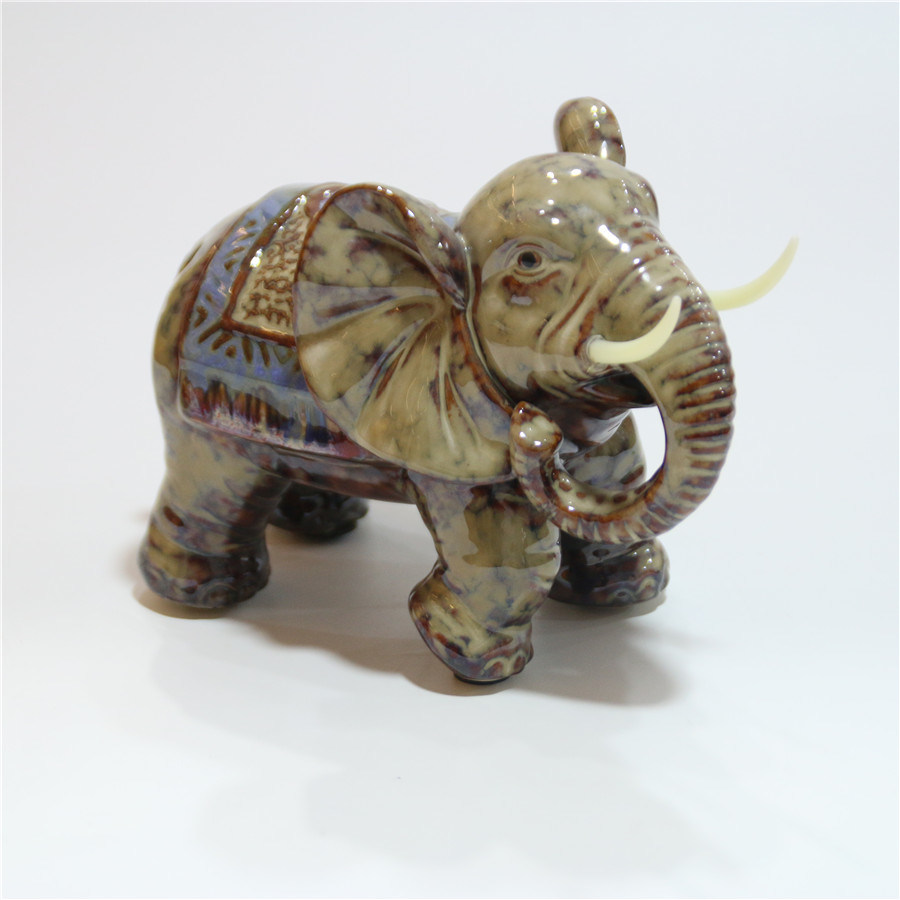 Animal de cerámica Elefante Artículos para el hogar