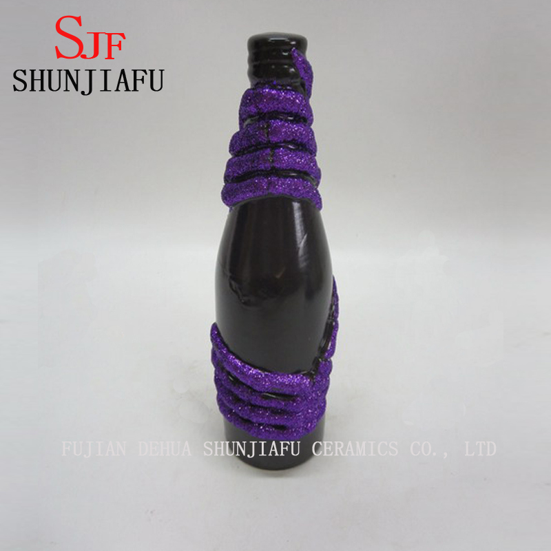 Botella de cer&aacute;mica de la decoraci&oacute;n del hogar de las garras del diablo