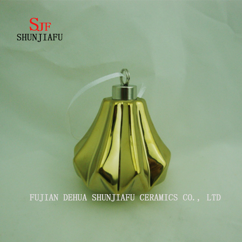 Forma de origami de cer&aacute;mica de galvanoplastia Cuelgue en el hogar / Decoraci&oacute;n de oficina / A