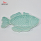 Plato de pescado de cerámica Vinagre Vajilla Platos para la cena-Ocean Series / B
