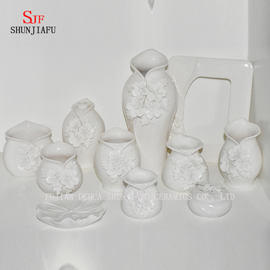 Florero de cer&aacute;mica de alta calidad / B