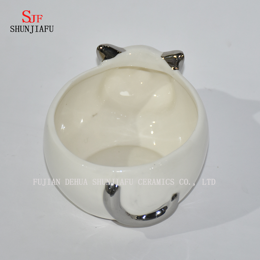 Jabonera / plato de cer&aacute;mica con forma de elefante