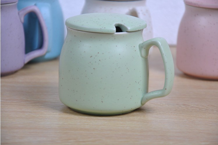 Taza de cer&aacute;mica para desayuno Taza de cer&aacute;mica para leche, taza de caf&eacute; y porcelana