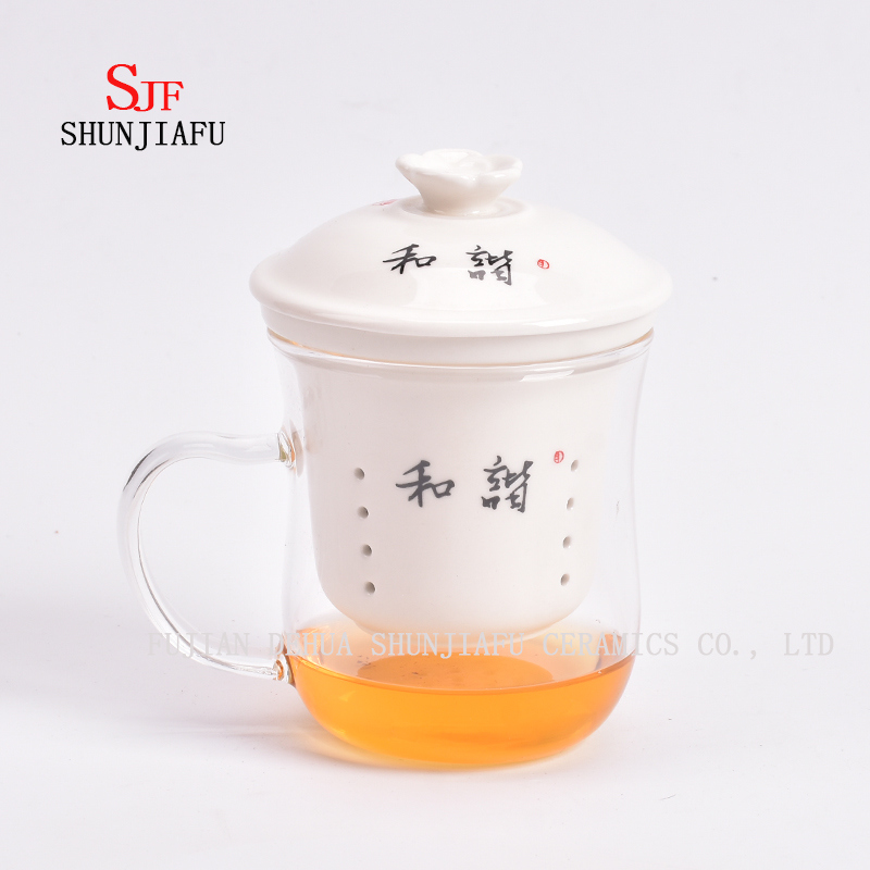 M&aacute;s estilo y colores Taza de t&eacute; de t&eacute; de flores para el hogar de oficina