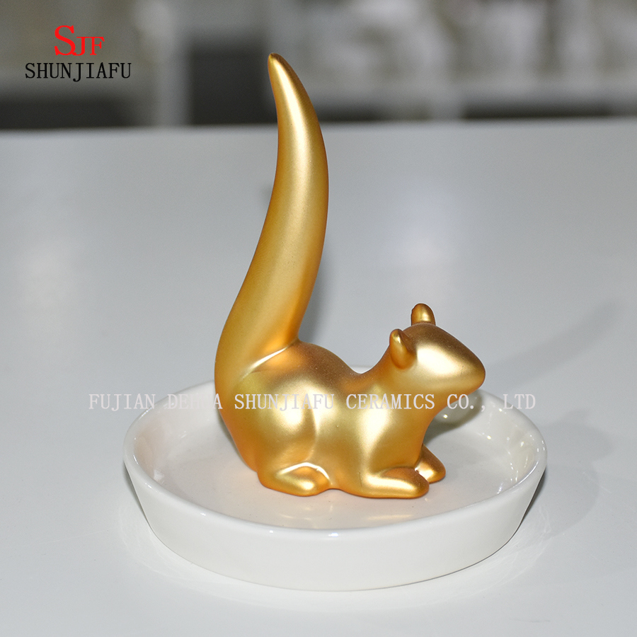 Joyer&iacute;a Collar Anillo Pendiente Gato Soporte Pantalla Organizador Titular