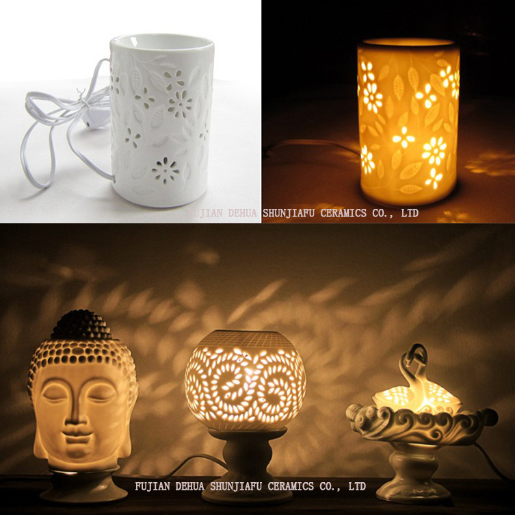 Estufa de cer&aacute;mica con aroma el&eacute;ctrico