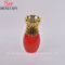 Morden Style Florero pequeño de cerámica para decoración del hogar (rojo)