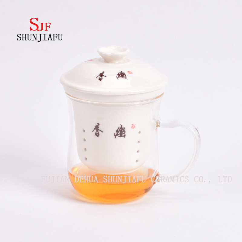 M&aacute;s estilo y colores Taza de t&eacute; de t&eacute; de flores para el hogar de oficina