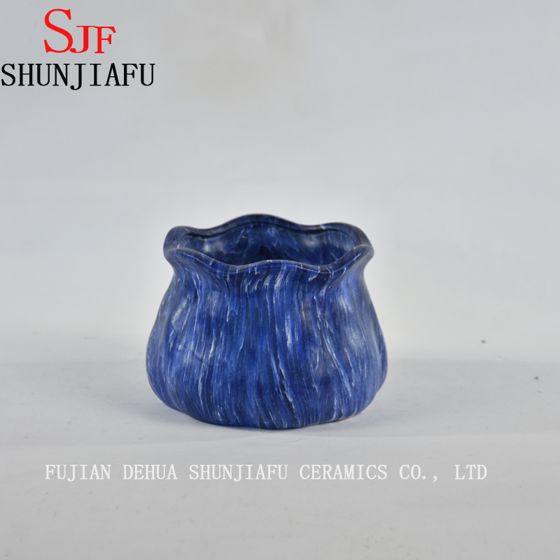 Florero de cer&aacute;mica de noche Van Gogh Starry Series Night Ceramic