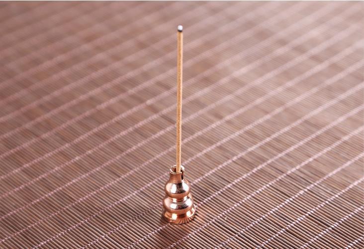 Tipo de calabaza peque&ntilde;a varita de incienso