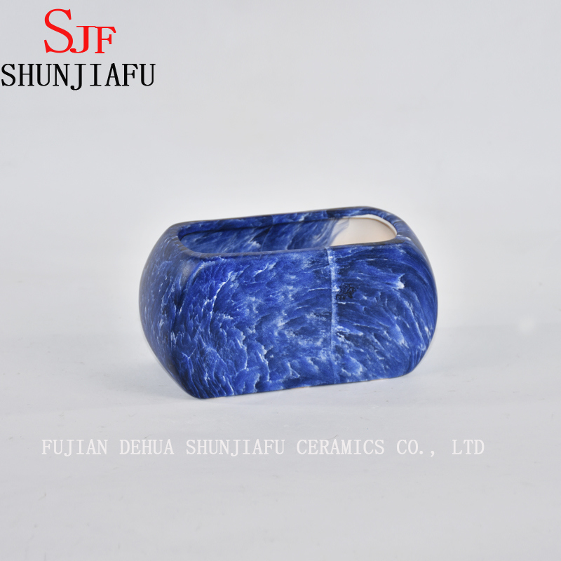 Florero de cer&aacute;mica de noche Van Gogh Starry Series Night Ceramic