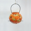 Harvest Joy - Calabaza de cerámica con forma de linterna - Calabaza de cerámica - lámpara ahuecada