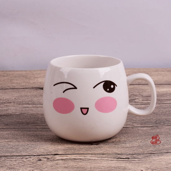 Taza de desayuno Taza de café Taza de leche Logotipo personalizado Taza de expresión
