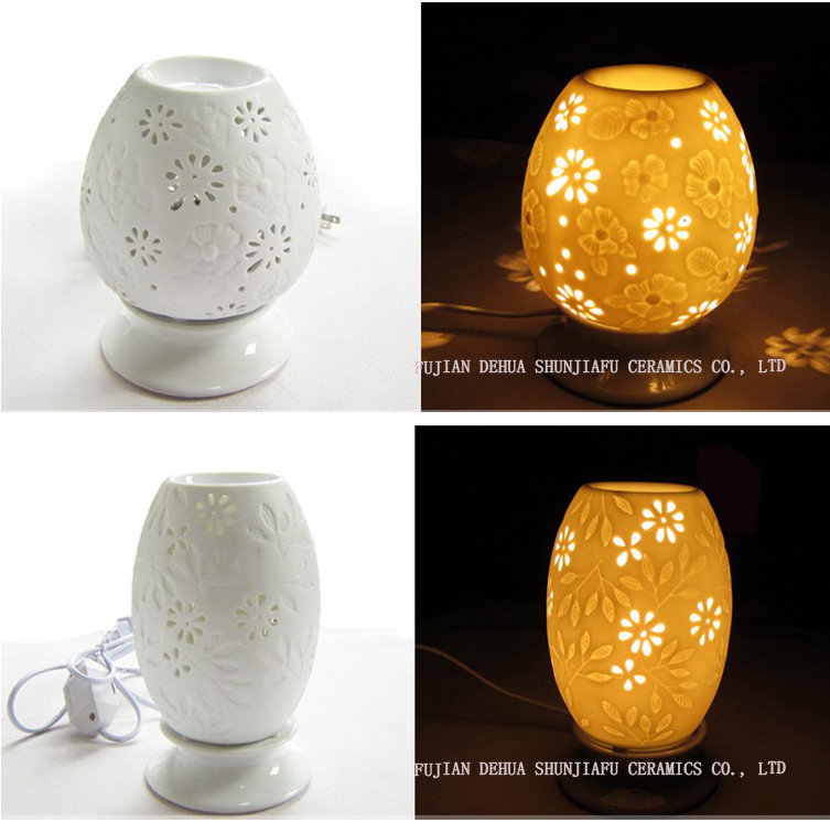 Estufa de cer&aacute;mica con aroma el&eacute;ctrico