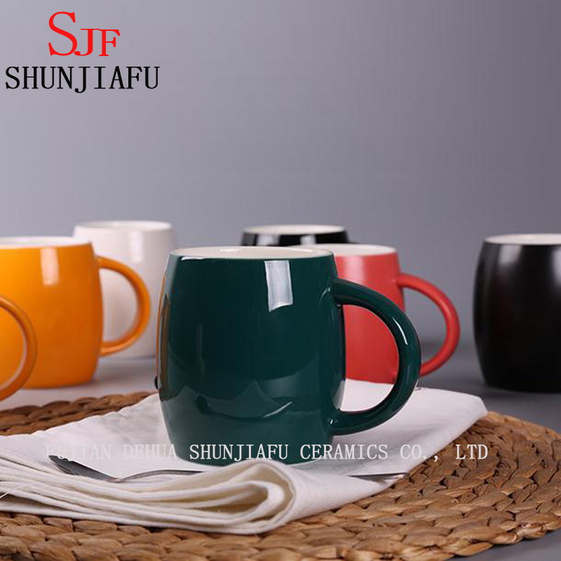Tazas de caf&eacute; personalizadas de cer&aacute;mica (fuera de colores)