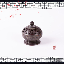 Quemador de incienso de loto tibetano Porrty Mini quemador de incienso artesanía decoración del hogar