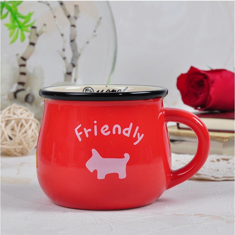 Taza de desayuno Taza de caf&eacute; Taza de leche Logotipo personalizado Taza de desayuno