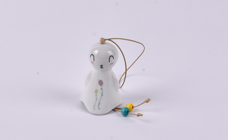 Precioso japon&eacute;s Sunny Dolls Garden Chimes Campanas de viento de cer&aacute;mica (el estilo puede variar)
