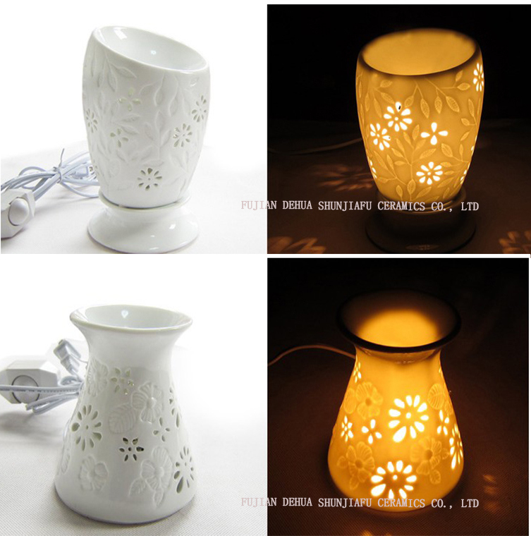 Estufa de cer&aacute;mica con aroma el&eacute;ctrico