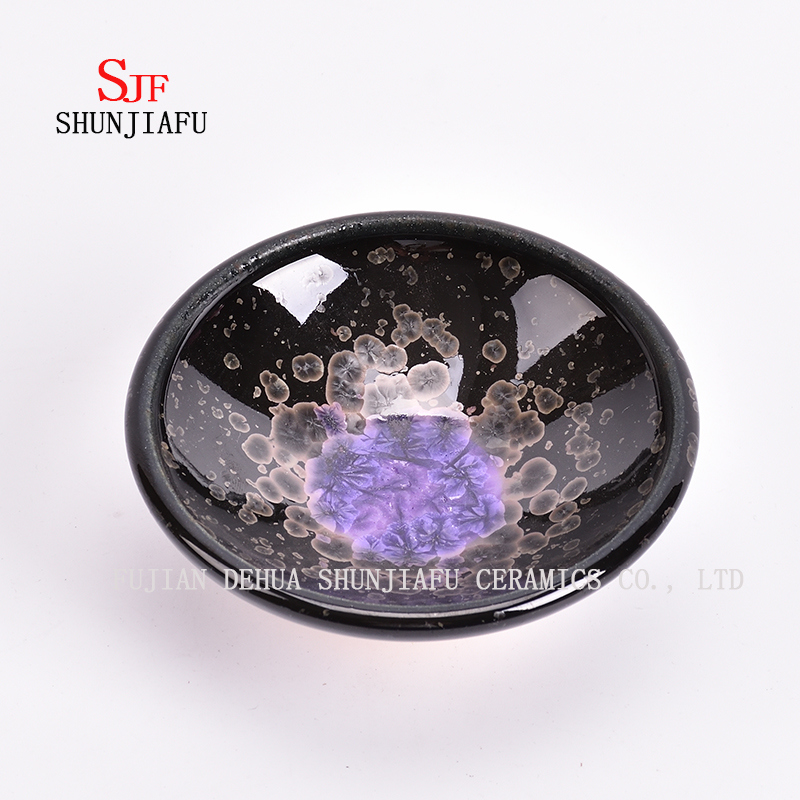 Taza de t&eacute; de porcelana con glaseado de atm&oacute;sfera &uacute;nica hecha en Dehua