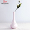 Florero de cerámica de diseño rosa para decoración del hogar