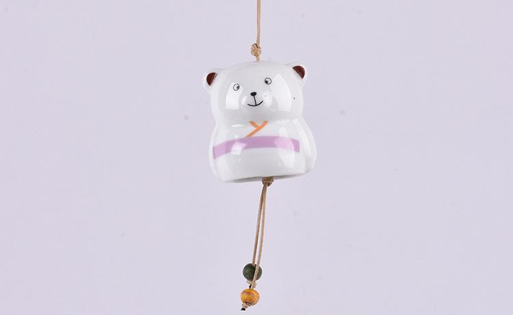 Precioso japon&eacute;s Sunny Dolls Garden Chimes Campanas de viento de cer&aacute;mica (el estilo puede variar)