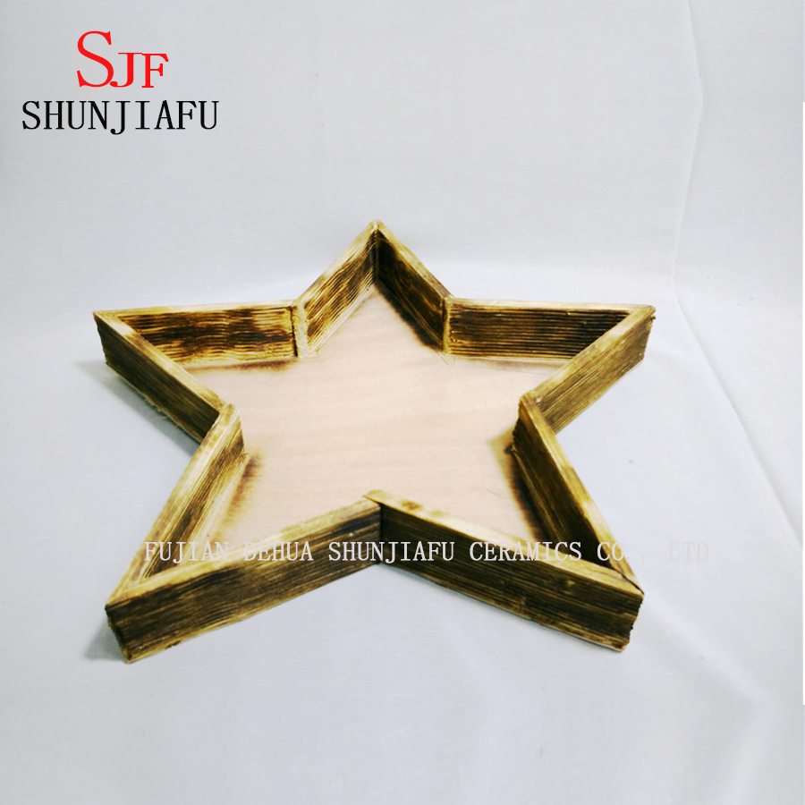 Caja de madera r&uacute;stica barata para flores / maceta / macetas