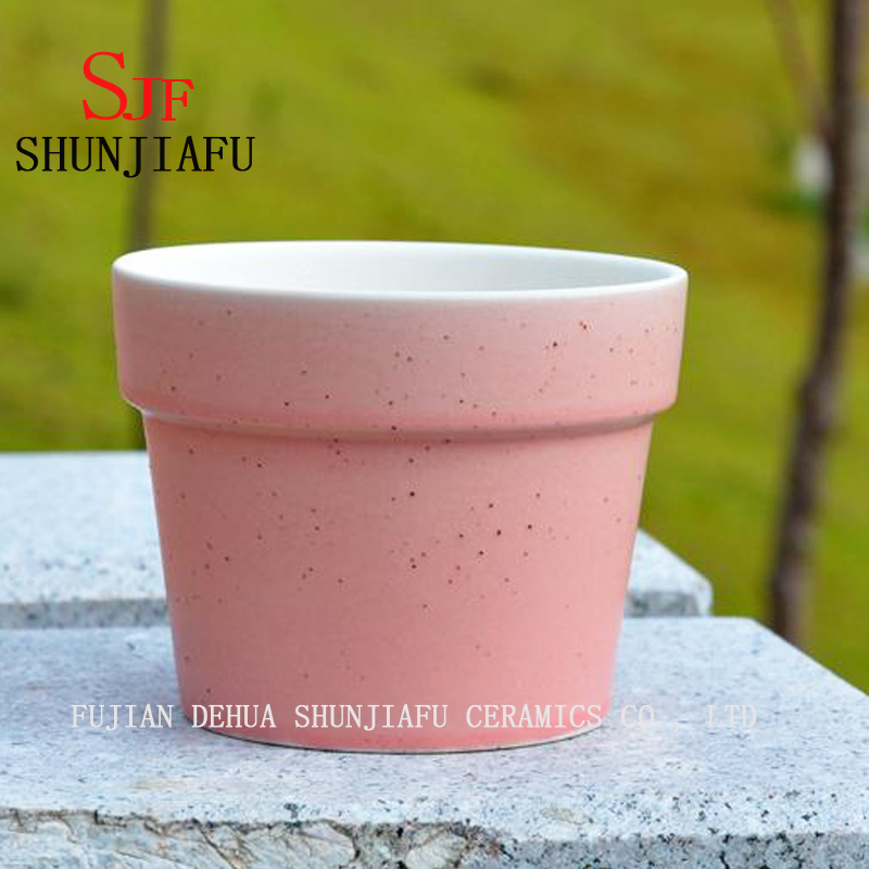 Macaron Colorido Peque&ntilde;a Maceta Suculenta Maceta De Cer&aacute;mica Contenedor Decoraci&oacute;n Del Hogar