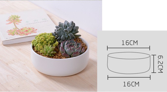 Nombre de maceta de cer&aacute;mica redonda peque&ntilde;a: maceta de cer&aacute;mica cuadrada