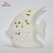 Forma de pez pequeño; Candelabro de cerámica con diseño de té y tormenta