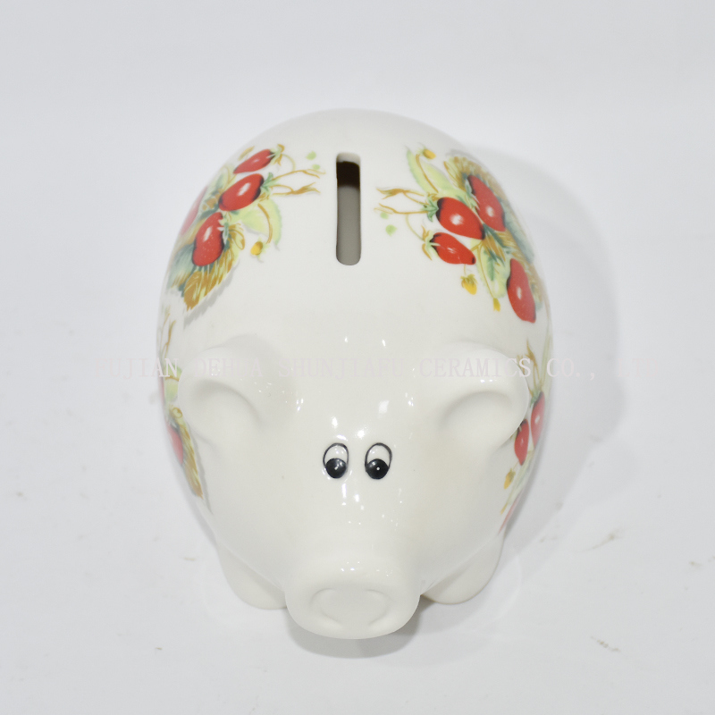 Minigift Ceramic Little Piggy Bank Decorate para ni&ntilde;os