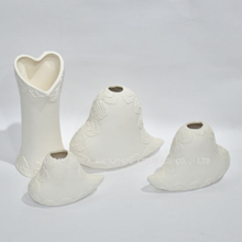 Nuevo soporte de cepillo de dientes familiar de placa de cerámica. Love Heart Shape