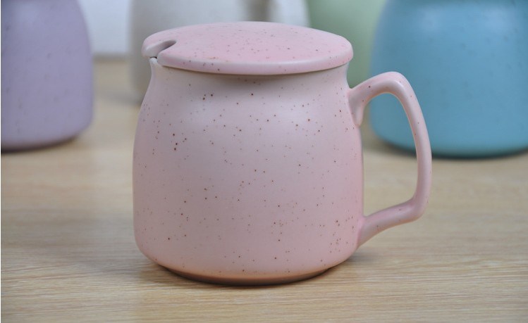 Taza de cer&aacute;mica para desayuno Taza de cer&aacute;mica para leche, taza de caf&eacute; y porcelana