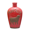 Cerámica Varios estilos Diseño de botella de vino Rojo Estilo de oveja en relieve estilo Vino Jarrón de cerámica