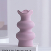 Contenedor de decoración de escritorio para el jarrón de porcelana de cerámica de arreglo floral
