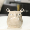 Maceta de cerámica de diseño animal