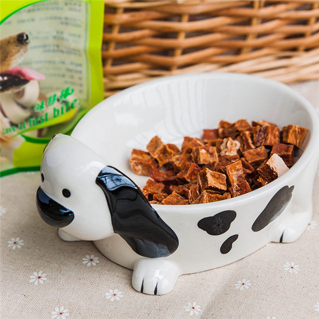 Dog Style Styling Ceramic Dog Bowl Alimentador de cerámica para mascotas