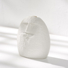 Jarrón de porcelana sin glaze de escritorio de agua de agua jarrón de cerámica