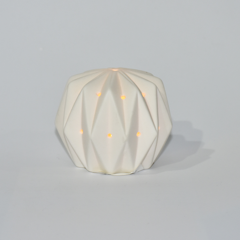 Luz decorativa LED de cerámica de escritorio