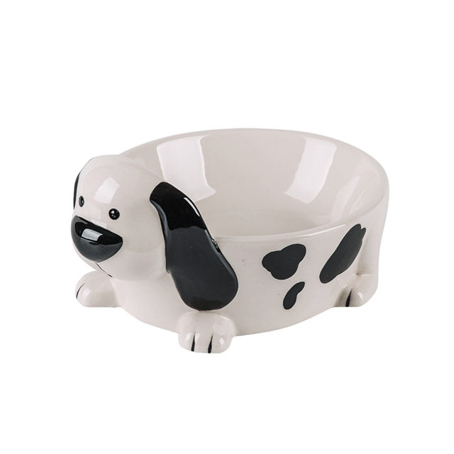 Dog Style Styling Ceramic Dog Bowl Alimentador de cerámica para mascotas