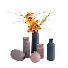 Jarrón de porcelana Arreglo floral Jarrón de cerámica
