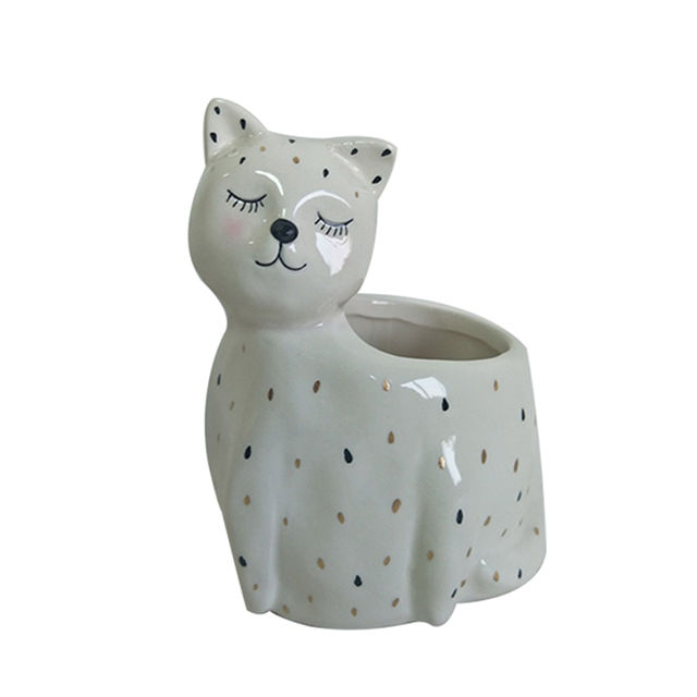 Varios estilos de animales diseñados macetas de cerámica