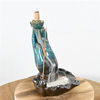 Ceramic Buda Backflow Inciense Quemador Nuevo estilo Glaze azul 