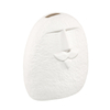 Jarrón de porcelana sin glaze de escritorio de agua de agua jarrón de cerámica