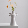 Diseño creativo Decoración del hogar Ceramicador de cerámica Bandeja de flores de porcelana Jarrón de cerámica