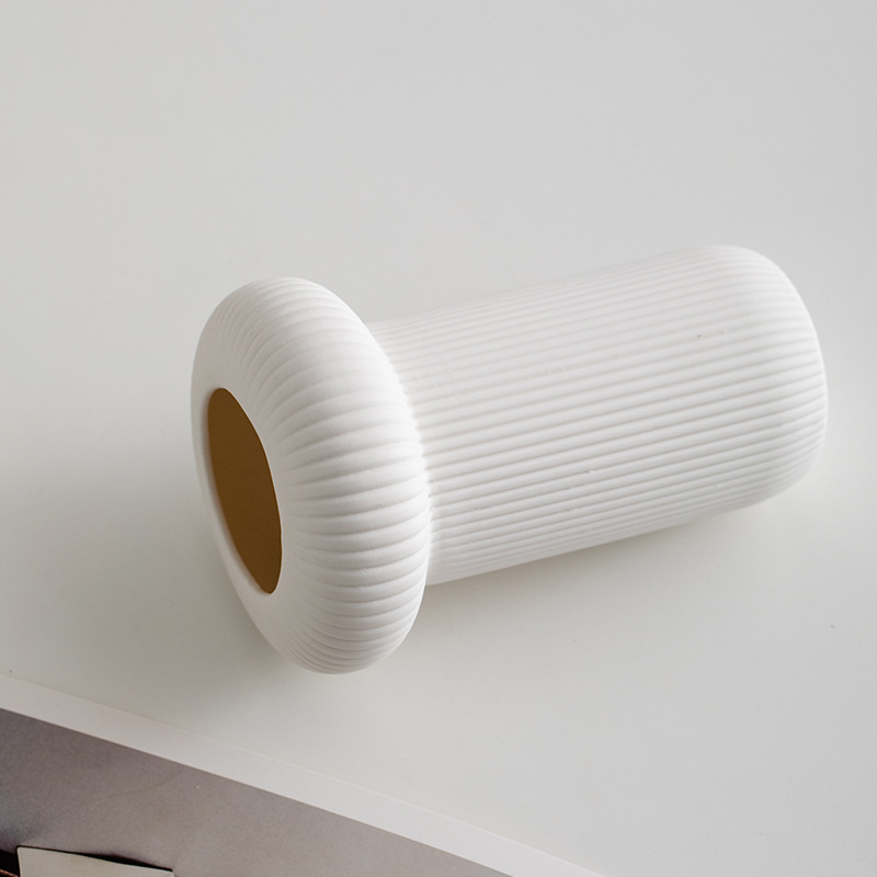 Creatividad e innovación Diseño de porcelana Jarrón de porcelana Decoraciones de escritorio de casas Vaso de cerámica