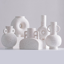 Creatividad e innovación estilo diseño de porcelana decoraciones de escritorio de casas de escritorio