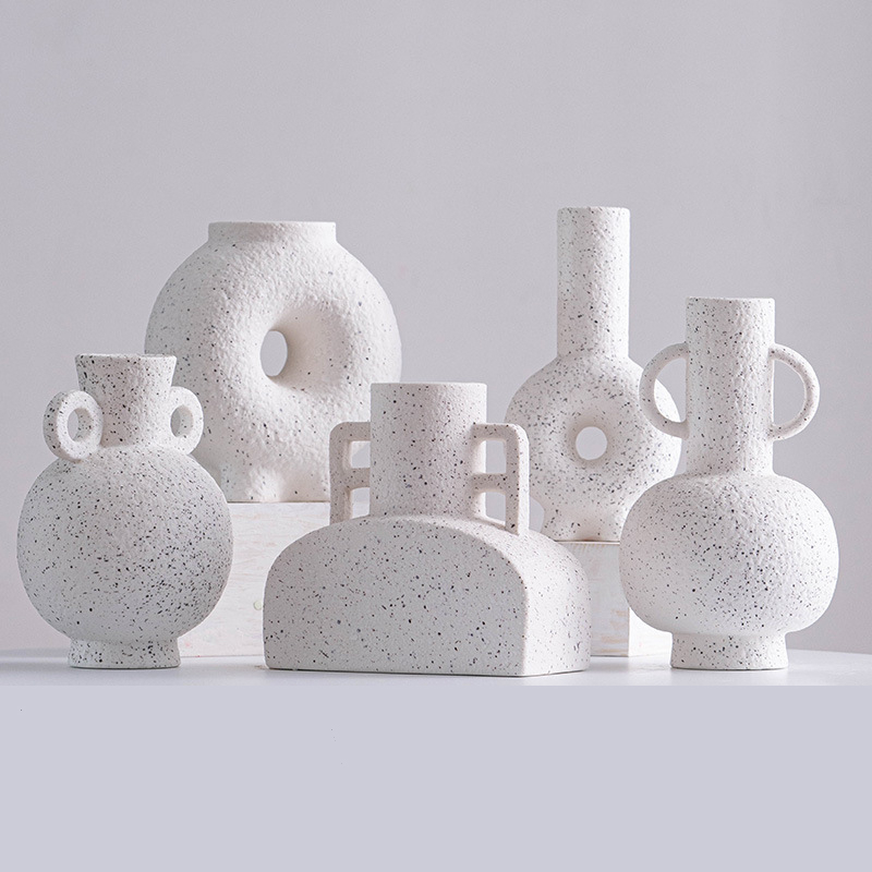 Creatividad e innovación estilo diseño de porcelana decoraciones de escritorio de casas de escritorio